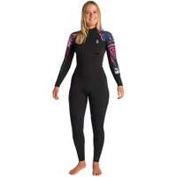 Dame NuWave Solace Lite 3/2mm Back Zip Våddragt